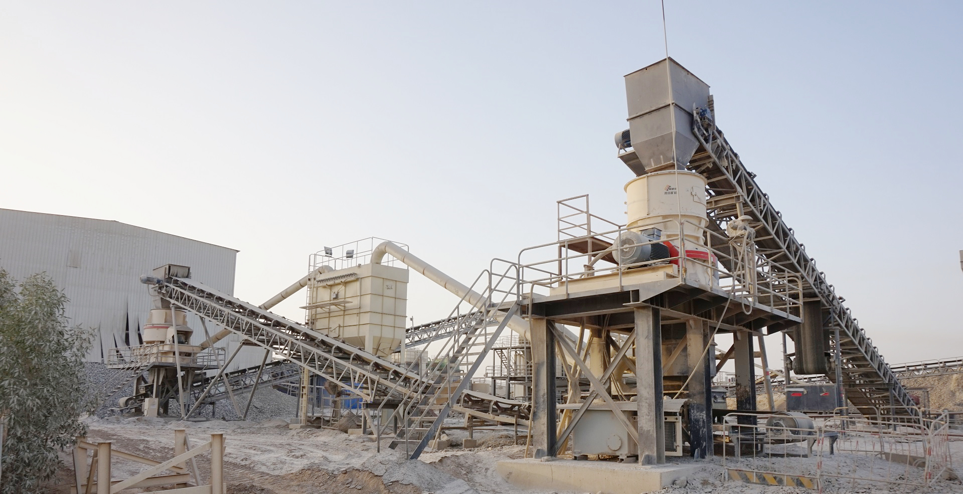 NMS Assists the Test Run of 260 Million Manufactured Sand Project