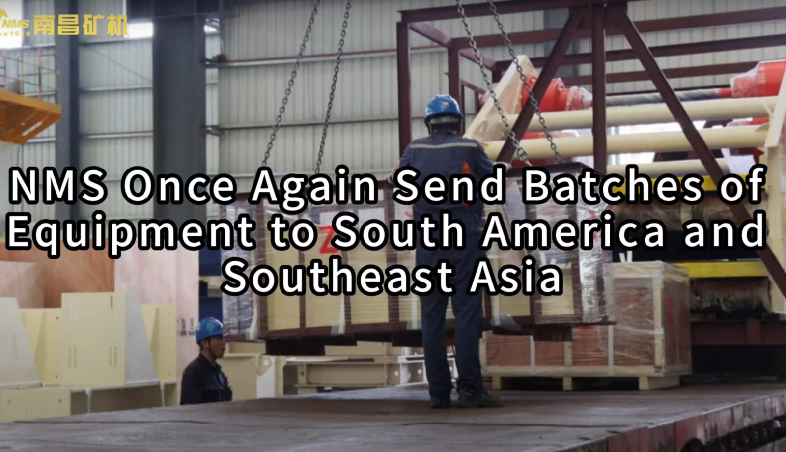 NMS Once Again Send Batches of Equipment to South America and Southeast Asia